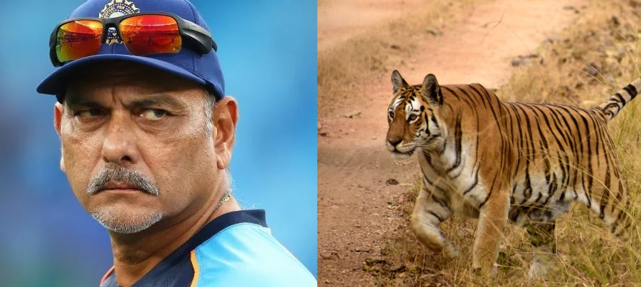 Cricket star Ravi Shastri enjoys a family trip to Pench