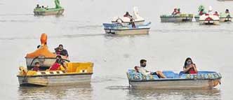 boating in pench